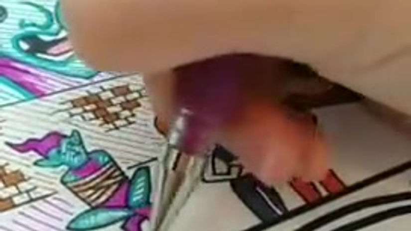 Tellinga Artist at Work!